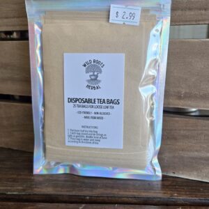 25ct Tea Bags - Natural & Wood-based